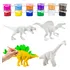 Dino Para Pintar Brinquedo Divertido 4 Dinossauros Colorir