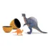 Dinossaouro Com Ovo Divertido   Bee Toys