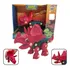 Dinossauro Boneco De Montar Brinquedo E Chave De Fenda Toyng