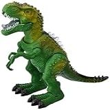 Dinossauro Tiranossauro Rex Com Luz E Som Marrom Zoop Toys