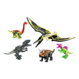 Dinossauros Kit Com 5 Dinossauros Blocos De Montar Premium