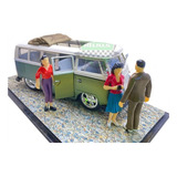 Diorama Kombi 69 Customizado Peça Exclusiva Única Escala1/24