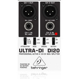 Direct Box Ativo 2 Canais - Behringer Ultra Di20
