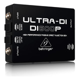 Direct Box Behringer Passivo Di600p Para Guitarra Baixo