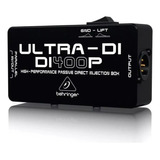 Direct Box Passivo Behringer Di400p Ultra