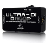 Direct Box Passivo Di400p Ultra Di400 - Behringer - Com Nota Fiscal E De 2 Anos Proshows