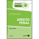 Direito Penal - Parte Geral - Vol 7 - Sinopses Juridicas - S, De Carlos Roberto Goncalves. Editora Saraiva, Capa Mole, Edição 24 Em Português