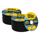 Disco Corte Fino Inox 4 1 2 X 1 0mm Esmerilhadeira 100 Peças The Black Tools