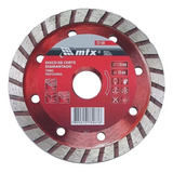 Disco De Corte Diamantado Turbo 110x20mm Corte Seco Mtx