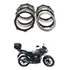 Disco De Embreagem + Separadores Dafra Apache150 Rtr150 9pçs