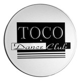 Disco De Vinil Para Decoração- Toco - Dance Club - Logo 0001