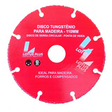 Disco Madeira Liga Tungstenio
