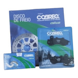 Disco+pastilha+lona Cobreq Cg Titan Fan 160 2023 Combi-brake