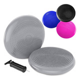 Disco Pilates Equilíbrio Ilável Balance Bomba Cor Rosa