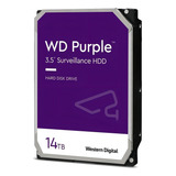 Disco Rígido Interno Western Digital Wd Purple Wd140purz 14tb Púrpura
