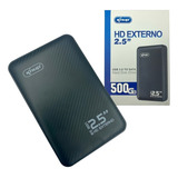 Disco Rígido K nup Hd Externo Slim Para Computador Playstation Slim Portátil 500gb Preto