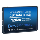 Disco Sólido Interno Best Memory Highlander Series Btsda-120g-535 120gb