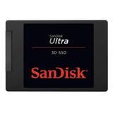 Disco Sólido Interno Sandisk Ultra 3d Sdssdh3-250g-g25 250gb Preto