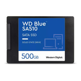 Disco Sólido Interno Western Digital Sa510 Wds500g3b0a 500gb Azul