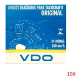 Disco Tacografo 180km Diario