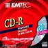 Disco Virgem Cd-r Emtec De 52x 21548