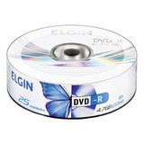 Disco Virgem Dvd r Elgin De 16x Por 25 Unidades