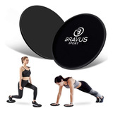 Discos De Deslizamento Exercício Deslizante Bravus Sport