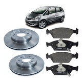 Discos E Pastilhas Honda Fit 2009 2010 2011 2012 2013 2014