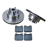 Discos + Pastilhas De Freios Ford Maverick De 1977 / 1979 
