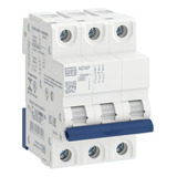 Disjuntor Tripolar Trifasico 50a