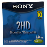 Diskettes Sony 2hd