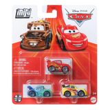 Disney Cars Mini Racers Lightning Mcqueen Carla Veloso Jeff 