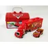 Disney Cars Relâmpago Carreta Mack E Mcqueem + Brinde Maleta