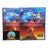 Disney Classic Games: Aladdin E Rei Leão Ps4 Lacrado Físico 