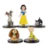 Disney Princesas Lote 5 Bonecas Q Posket Pvc 6 A 8cm 