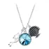 Disney Store Colar Princesa Ariel Cristal Swarovski Sereia 