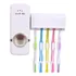 Dispenser Creme Dental   Porta Escova Suporte Para 5 Escovas