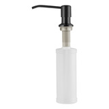 Dispenser Dosador Detergente 300ml Inox 304 Grafite Idi03