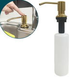 Dispenser Dourado Porta Detergente