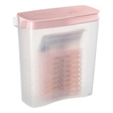 Dispenser Organizadores Para Sabão Em Pó 20 Unidades Rosa Uz