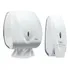 Dispenser Papel Toalha   Saboneteira Premisse Velox Branco