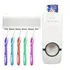 Dispenser Pasta Dente Creme Dental E Suporte