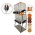 Dispenser Porta Ração Com 10 Módulos 35 Litro Laranja Mec Pet 15 Kg
