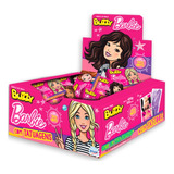 Display Chiclete Barbie Tattoo Tutti Frutti Buzzy C/100 Unid