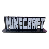 Display Decorativo Minecraft 3d