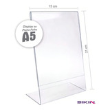 Display Expositor Acrilico Ps15x21cm