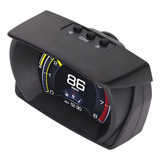 Display Hud  9 Alarmes Multifuncionais Condução Segura Obd