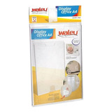 Display Office  A4 Quadro De Aviso Cristal Acrílico   Waleu
