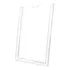 Display Porta Folha A2 42x60cm Parede Ps Fita Adesiva