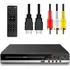Dispositivo Reprodutor De Dvd Rca Usb Mp3 Cd Controle Cor Fix
